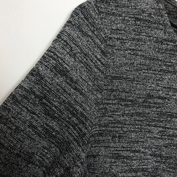 Gap Softspun Long Sleeve Metallic Swing Dress NWT - Picture 3 of 8